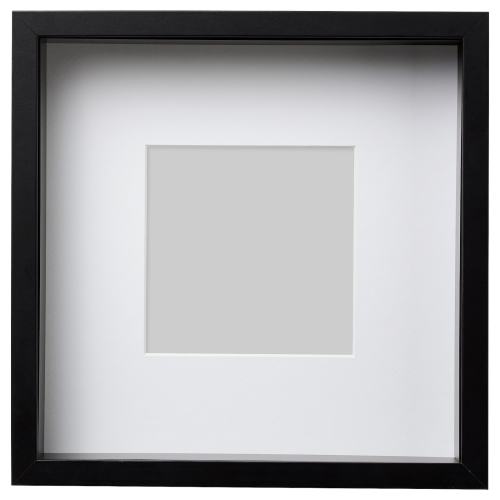 SANNAHED Frame - black 9 ¾x9 ¾ "