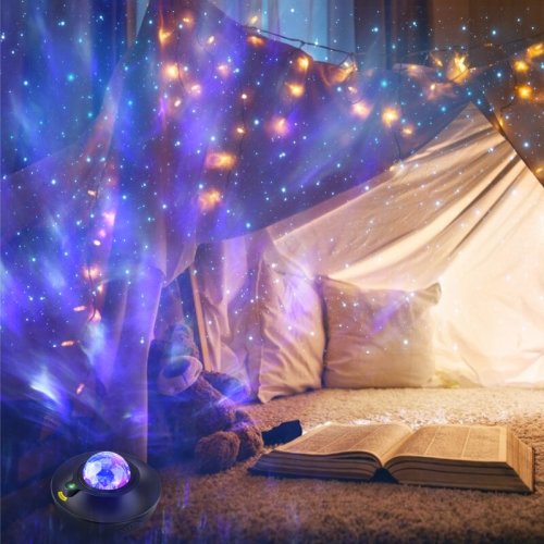 Liwarace Starry Light Projector, Liwarace Star Light Projector With Music Speaker Remote Control Adjustable Brightness Multiple Show Mode Night Light Projector For Baby Kid Bedroom Home Theatre & Reviews | Wayfair