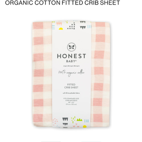 Organic Cotton Fitted Crib Sheet | Honest Baby Clothing
