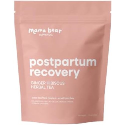Postpartum Recovery Tea, Organic Loose Leaf Herbal Blend, 1.5 oz