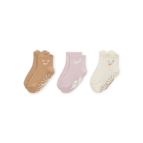 Nike Cozy Comfort Baby Ribbed Gripper Socks (3 Pairs). Nike.com
