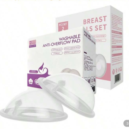 2 Packs Nursing Cups, Collect Breastmilk Leaks For Nursing Moms