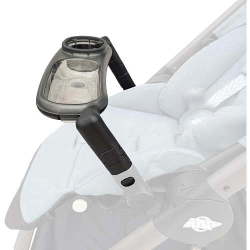 Stroller Snack Tray Compatible with Cybex Balios,Gazelle, Talos Series Prams - BPA-Free Tritan Baby Travel Tray with 360° Swivel, Folds with Stroller, Easy Clean