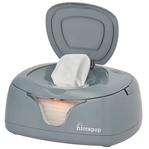 hiccapop Baby Wipe Warmer and Baby Wet Wipes Dispenser | Baby Wipes Warmer for Babies | Diaper Wipe Warmer with Changing Light