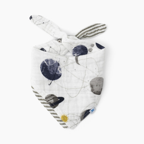 Little Unicorn Reversible Bandana Bib - Planetary
