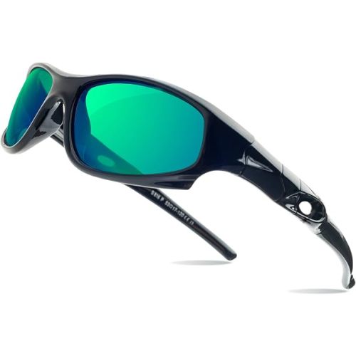 Kids Sunglasses Boys Girls Sports Polarized Sunglasses for kids Child Youth Baseball Beach Sun Glass with Strap