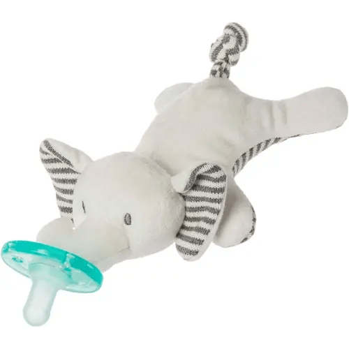 Mary Meyer WubbaNub Infant Pacifier, 6-Inches, Afrique Elephant