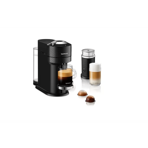 Vertuo Next Premium Black Chrome & Milk Frother Bundle | Vertuo Coffee Machine | Nespresso USA
