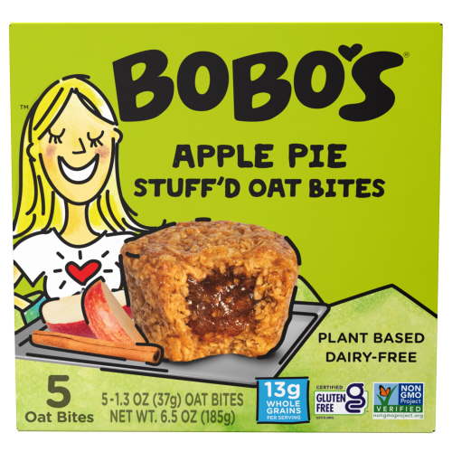 Bobo's Oat Bites, Apple Pie Stuff'd, 5 Pack of 1.3 oz bars