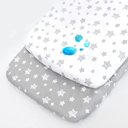 Waterproof Bassinet Sheets, 33" X 20"