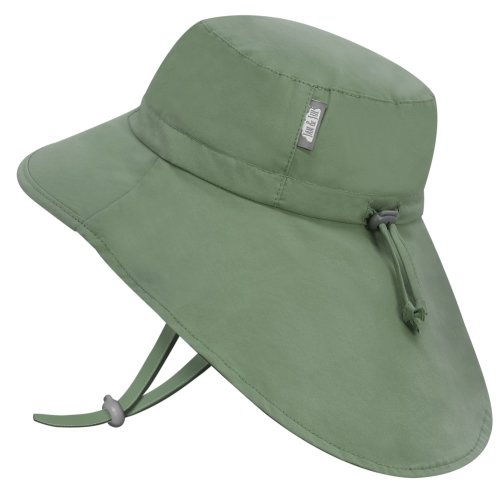 Kids Cotton Xplorer Hats | Juniper Green UV Sun Hat | Jan & Jul