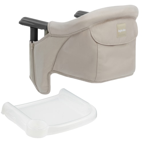 Inglesina Cream Fast Table Chair + Dining Tray Bundle