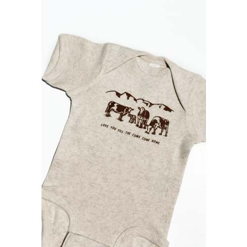 Cows Come Home Onesie (Oatmeal) – Shop TIKI GIRL