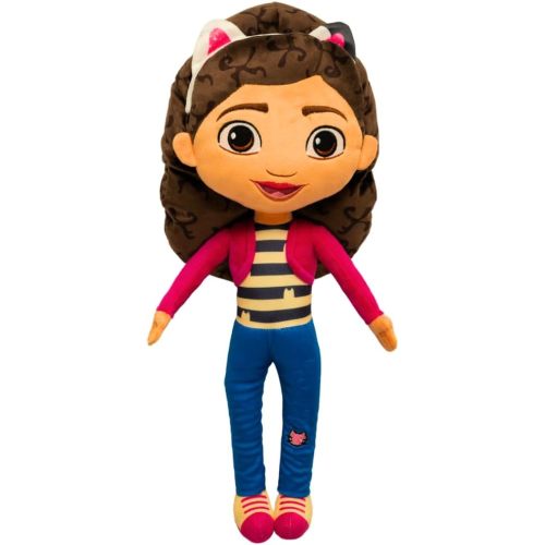 Franco DreamWorks Gabby's Dollhouse Kids Bedding Super Soft Plush Decorative Throw Cuddle Pillow, (Officially Licensed Product)
