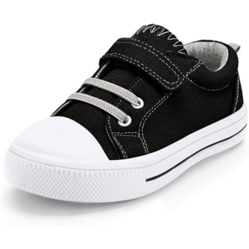 K KomForme Toddler Shoes Boys Girls Canvas Sneakers Size 4-13