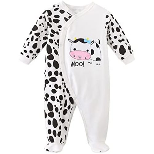 Infant Baby Girl Boy Onesie Cotton Newborn Outfit Bodysuit Jumpsuit Long Sleeve Romper