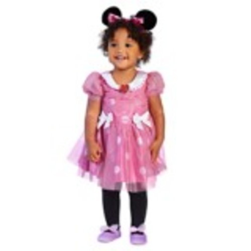 Minnie Mouse Costume Bodysuit for Baby – Pink | Disney Store