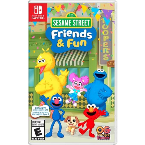 Sesame Street - Amazon Exclusive with Stickers - Nintendo Switch