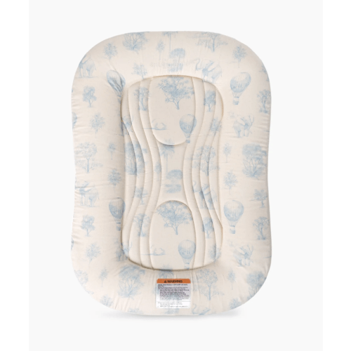 Infant Lounger Wave (Blue Toile)