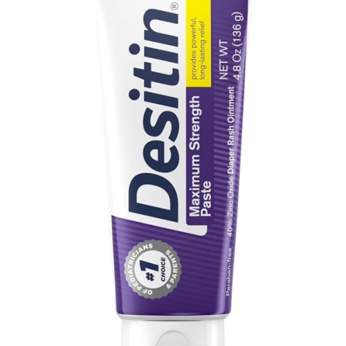 Desitin Maximum Strength Baby Diaper Rash Cream, 40% Zinc Oxide