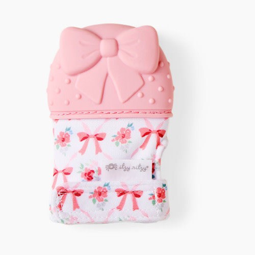 Teething Mitt - Ribbons & Roses