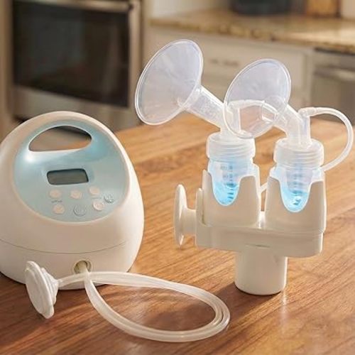 for Older(Round) Spectra S1/S2 Bottle Holder, Portable Detachable for Spectra Bottle Holder Attachment, Compatible with for Spectra Accessories, Dual Organizer with Hose Management