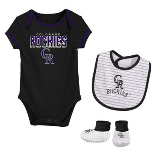MLB Colorado Rockies Newborn Layette Set - 6-9M