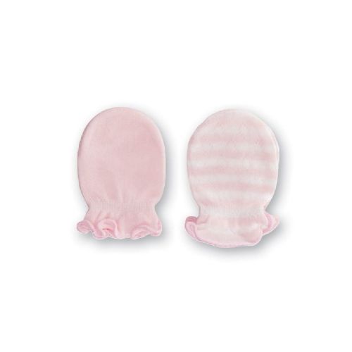 Playette 2 Pack Mittens Bamboo Pink