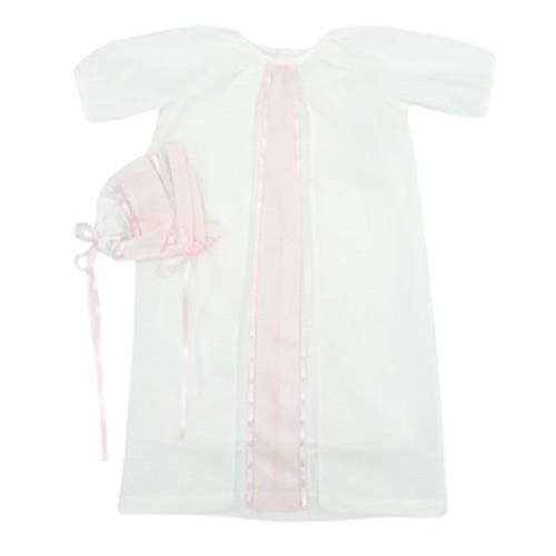 Girls Kipling Daygown with Matching Bonnet
