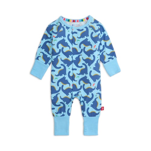 Necks Generation Magnetic Closure Convertible Romper, 0-3M