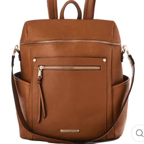 Commuter Backpack - Cognac