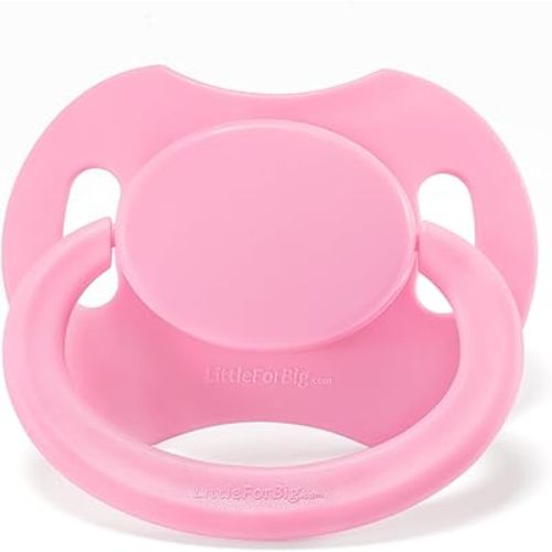 Littleforbig Bigshield Generation-II Adult Sized Pacifier Rosy