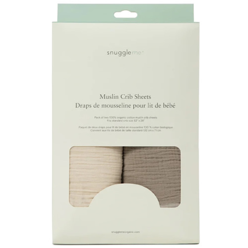 Muslin Crib Sheets | Natural + Birch