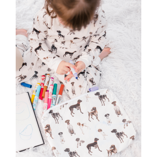 Saltwater Water-resistant pouch - German Shorthaired Pointers