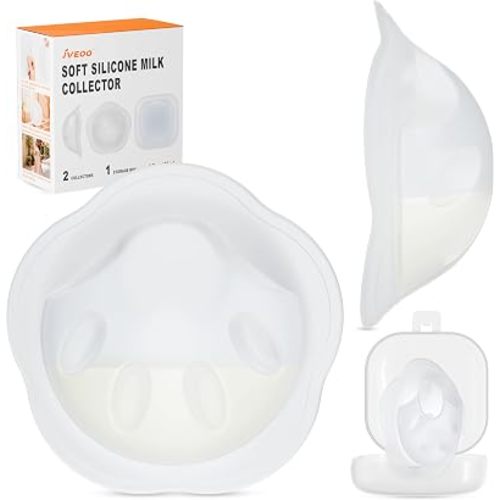 2pcs Milk Collectors for Breastfeeding Silicone Breastmilk Catcher