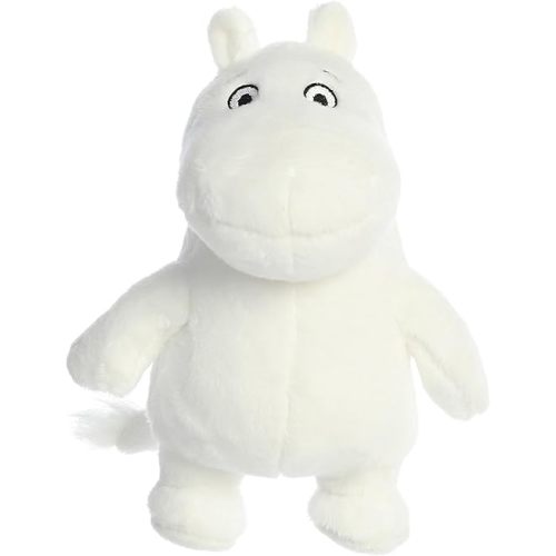 Aurora® Adorable Moomin® Moomin Stuffed Animal - Irresistible Companion - Endless Play - White 6.5 Inches