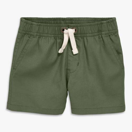 Baby stretch chino drawstring short | Primary.com