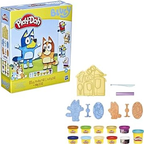 Play-Doh Bluey Make 'n Mash Costumes Playset