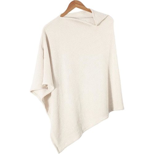 Nursing Cover for Breastfeeding, Soft Breathable Privacy Poncho, Portable Breast Feeding Covers for Women