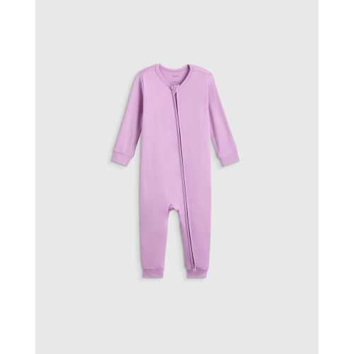 Bamboo One Piece Pajama - Baby in Bright Orchid