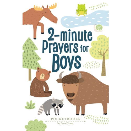 2-Minute Prayers for Boys: Pocketbooks by Broadstreet, (Hardcover)