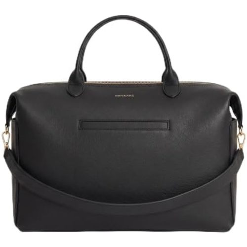 MINKARS Modern Diaper Bag - Vegan Leather Hospital Bag