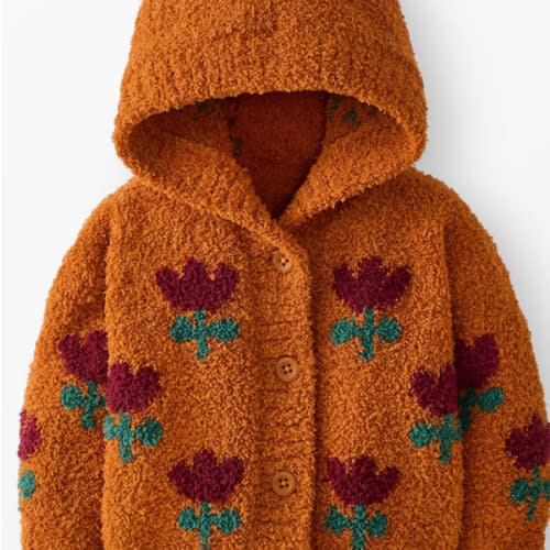 Baby Marshmallow Hoodie Cardigan | Hanna Andersson