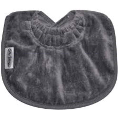 Silly Billyz Gray Mini Bib