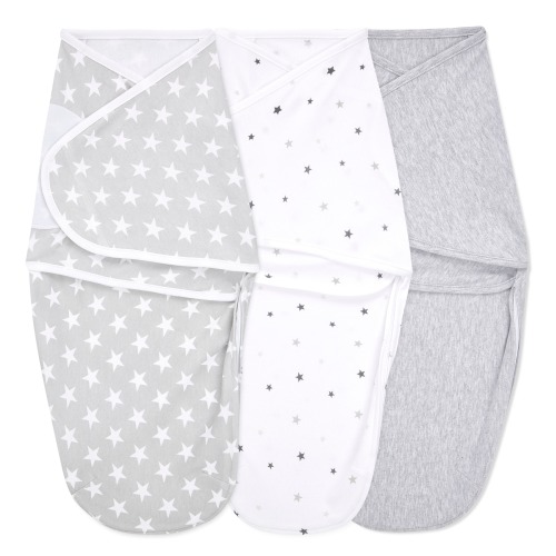 aden + anais twinkle baby cotton easy swaddle size 0-3 months