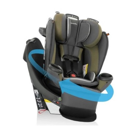 Evenflo  Revolve360 Extend Rotating All-in-One Convertible Car Seat - All color