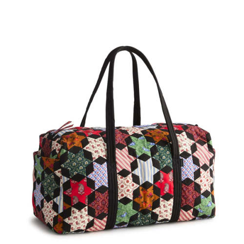 Large Original Duffel Bag - Star Patchwork