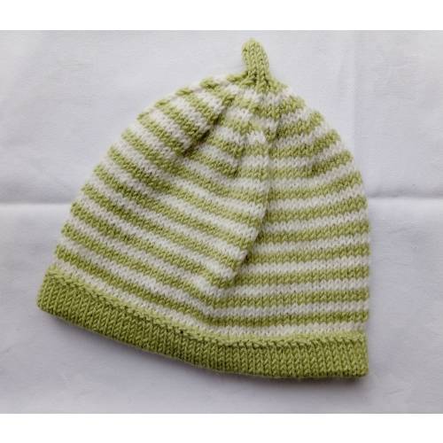 Baby Hat Merino Wool, New Born, Baby, Toddler, Hand Knitted, Green, Teal, Olive