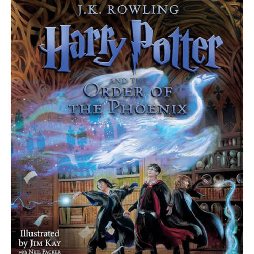Harry Potter and the Order of the Phoenix: The Illustrated Edition (Harry Potter, Book 5) (5)