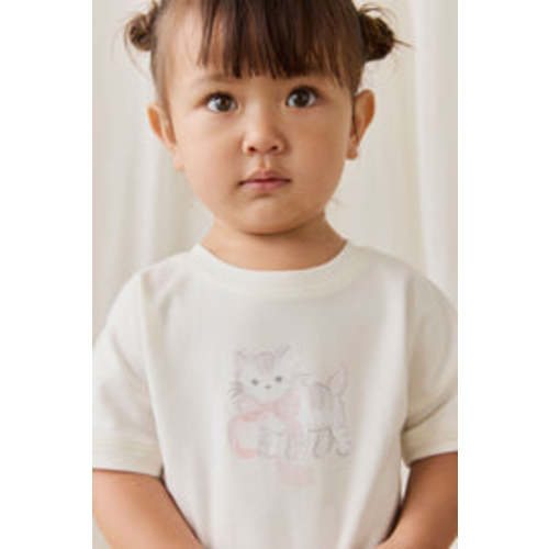 Pima Cotton Mimi Top-Parchment Bow Kitty – Jamie Kay USA